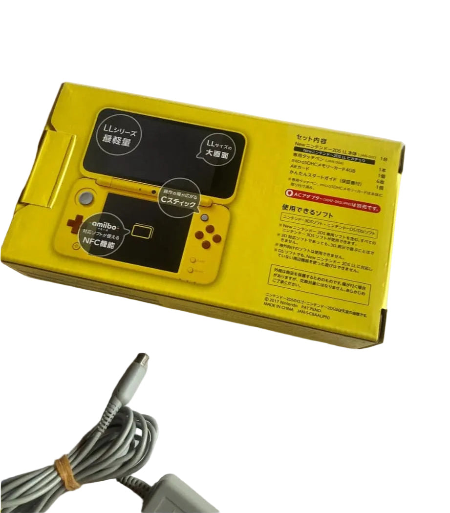 Nintendo New 2ds xl edición Pikachu.