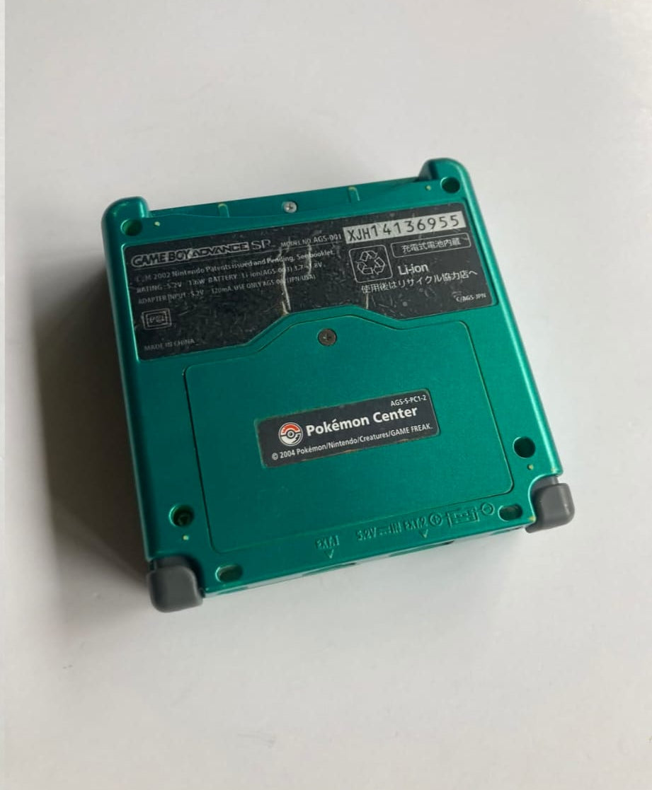 Gameboy advance sp 001 edición venusaur Pokémon center
