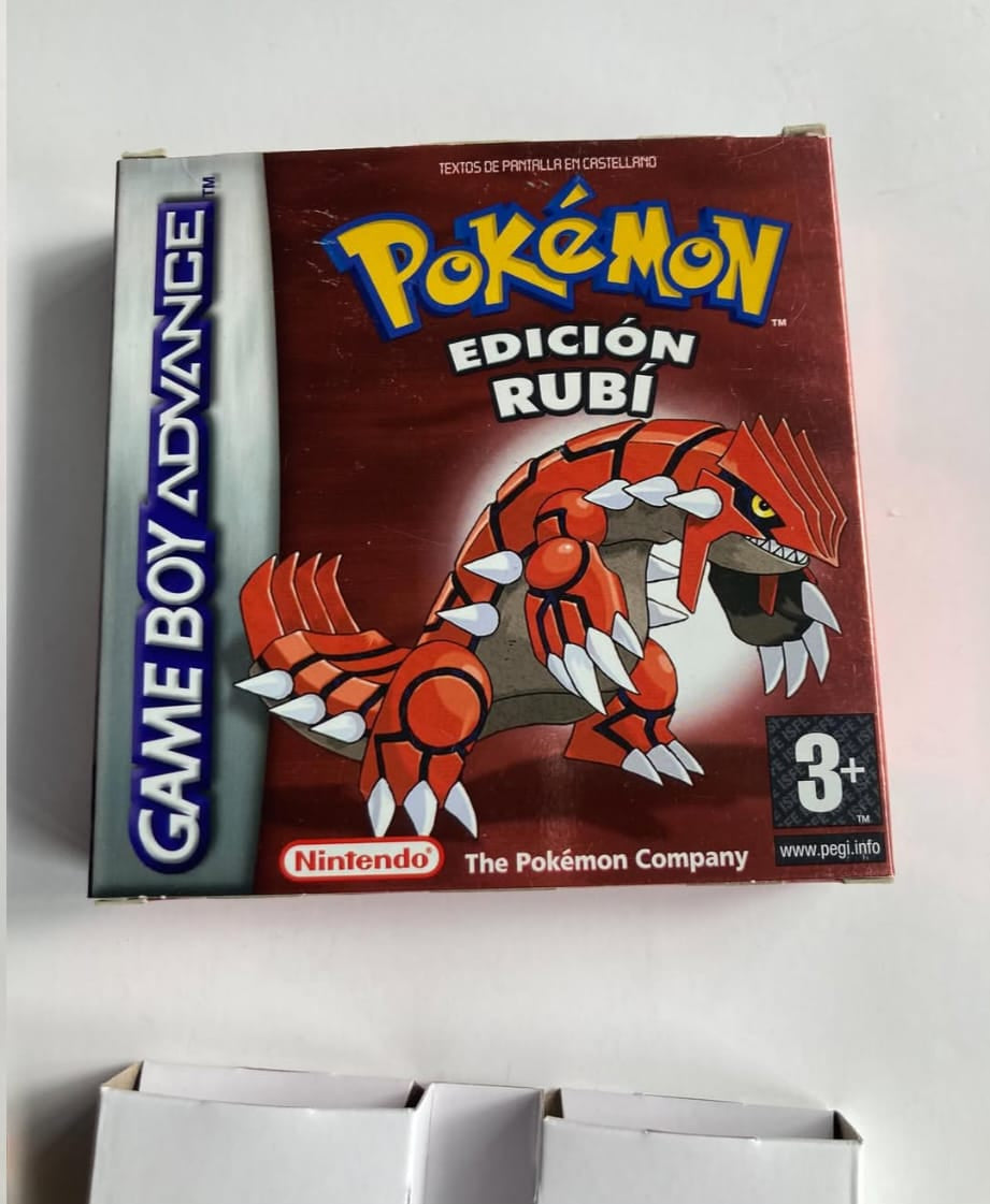 Pokémon Rubí - Edición Completa con Caja (Game Boy Advance)