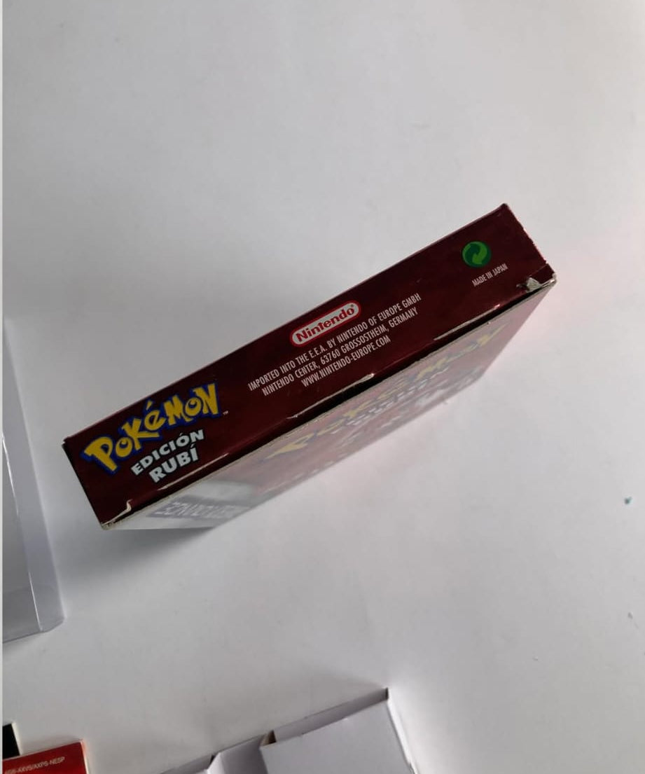 Pokémon Rubí - Edición Completa con Caja (Game Boy Advance)
