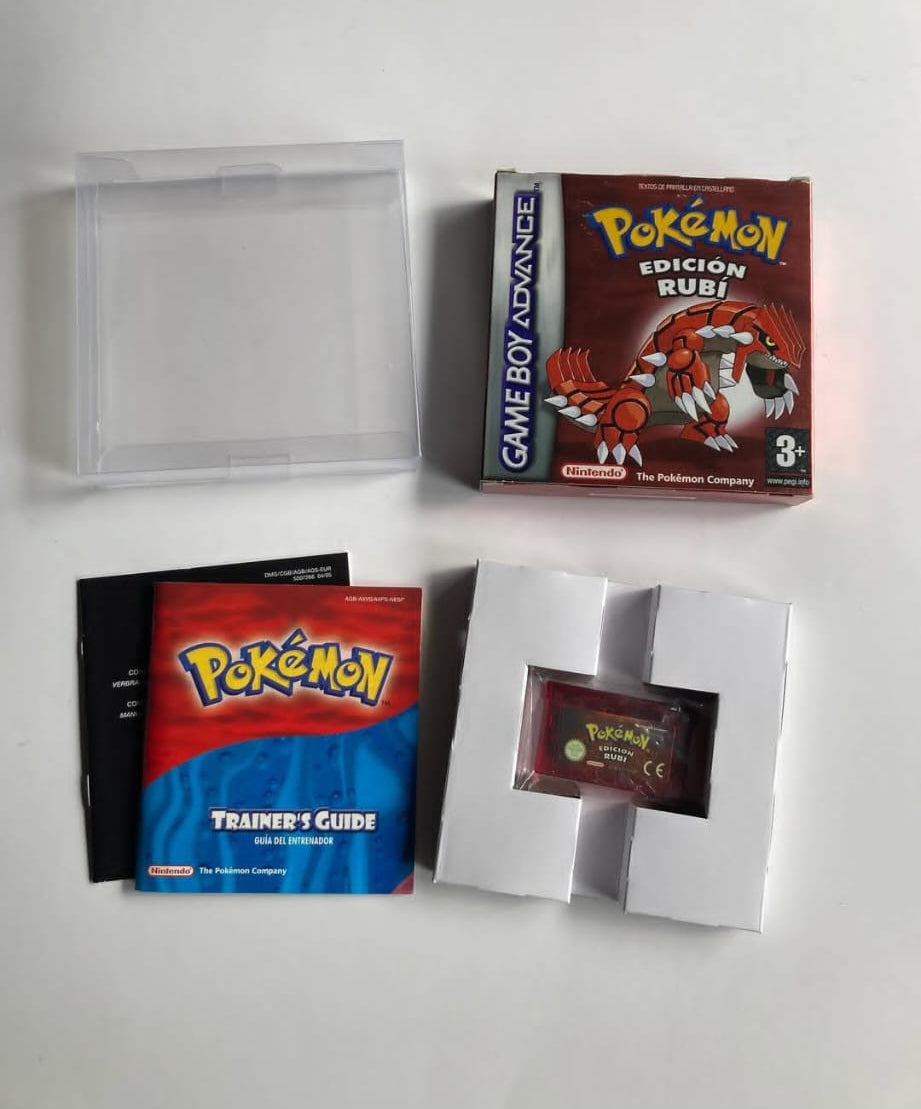 Pokémon Rubí - Edición Completa con Caja (Game Boy Advance)