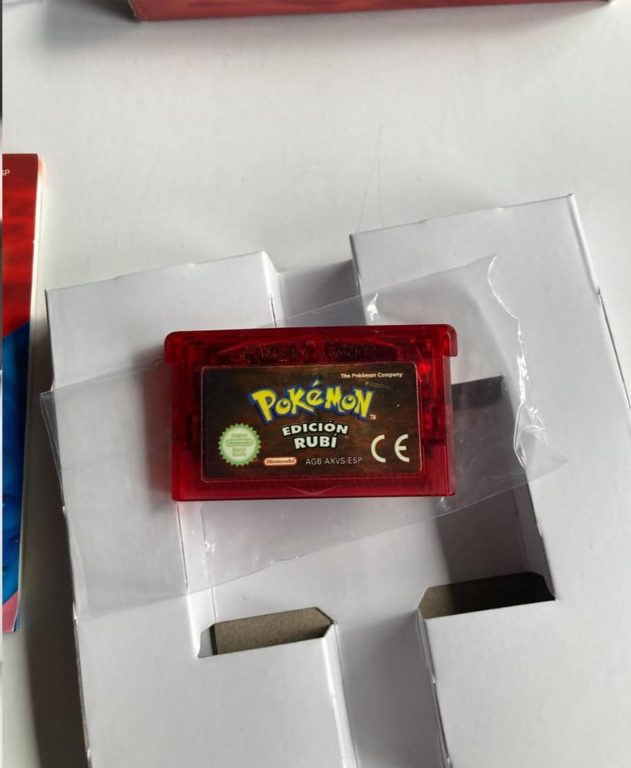 Pokémon Rubí - Edición Completa con Caja (Game Boy Advance)