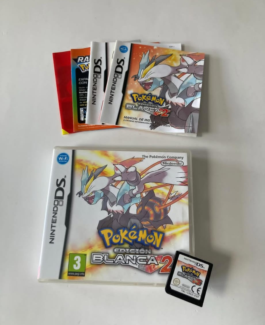 Pokémon Blanco 2 - Edición Completa con Caja (Nintendo DS)