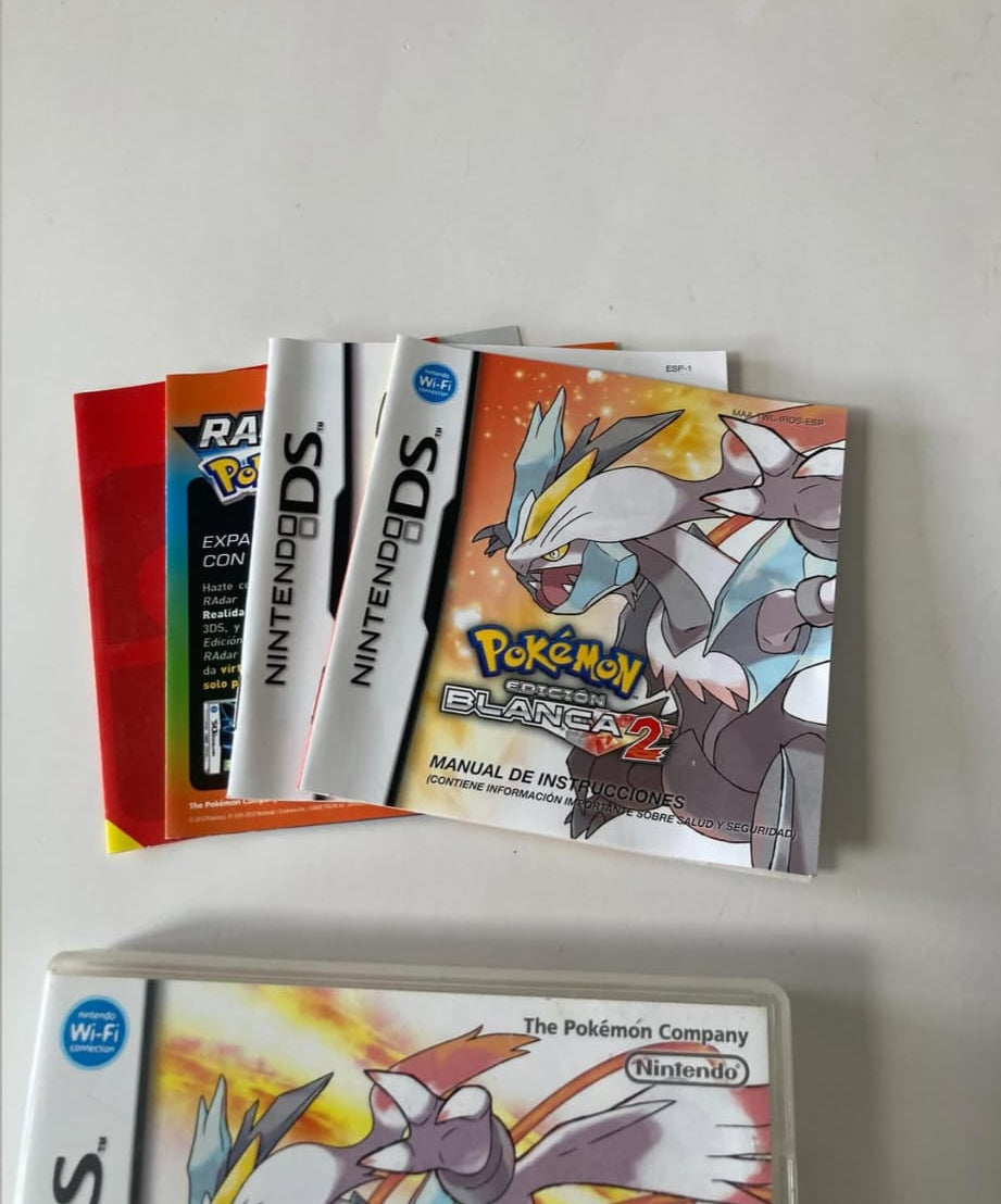 Pokémon Blanco 2 - Edición Completa con Caja (Nintendo DS)
