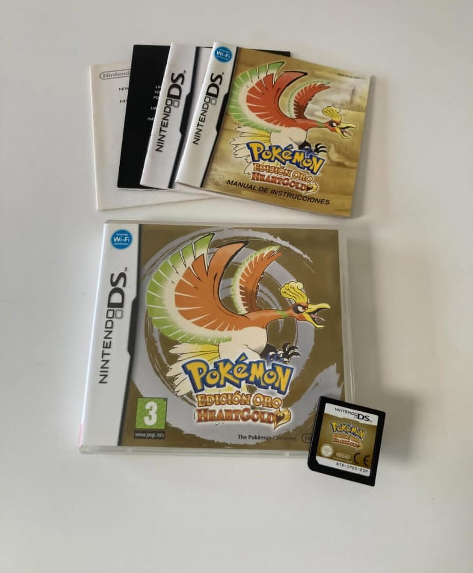 Pokémon HeartGold - Edición Completa con Caja (Nintendo DS)