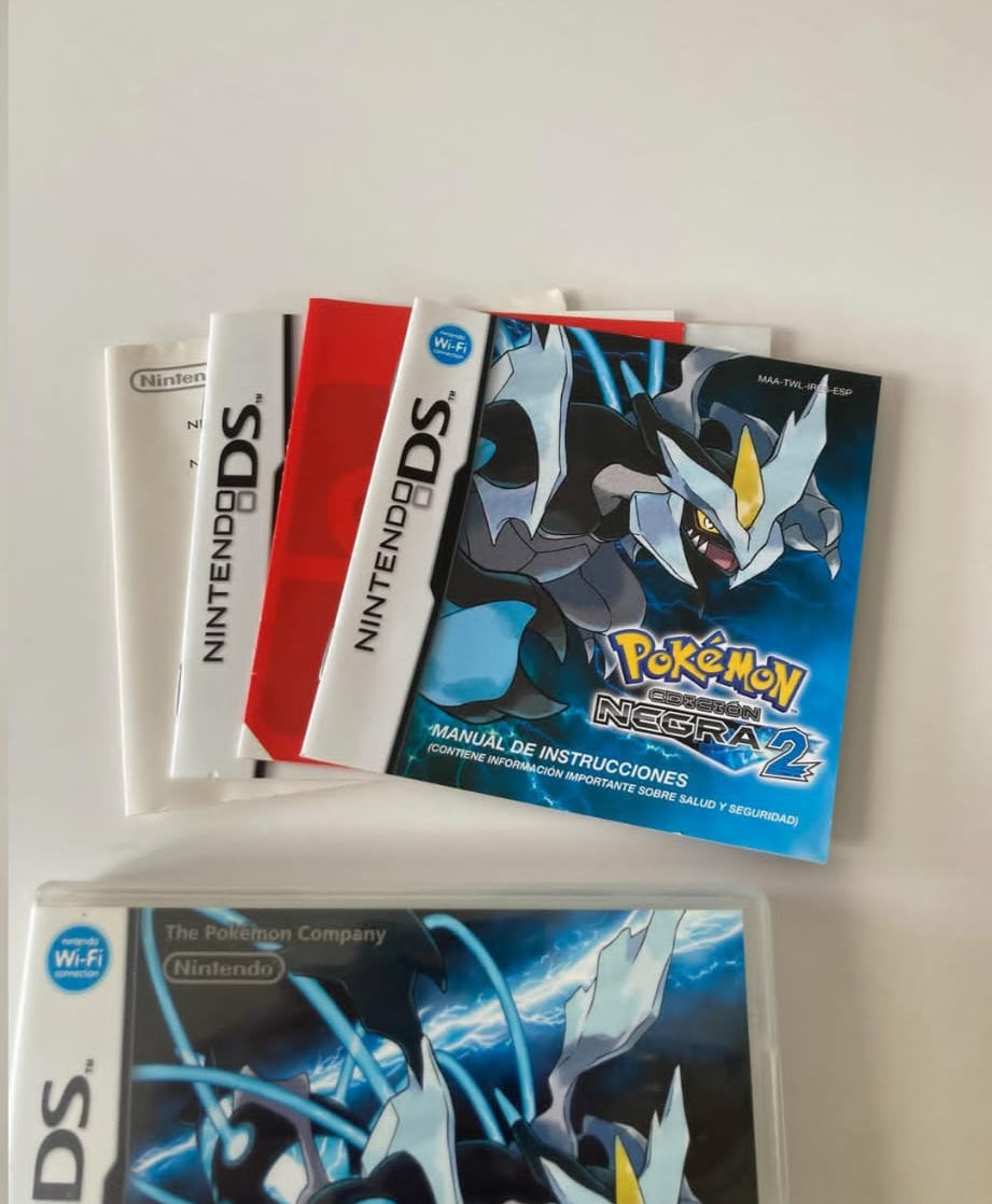 Pokémon Negro 2 - Edición Completa con Caja (Nintendo DS)