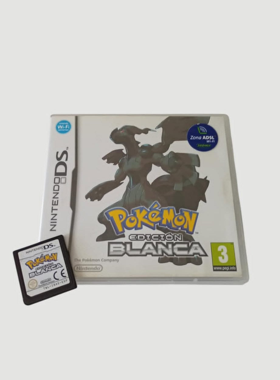 Pokémon Blanco - Edición Completa con Caja (Nintendo DS)